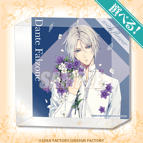 オトメイトのキャラクター描きおろしグラビア企画、“with flower