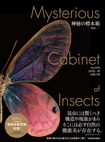 昆虫の超美麗写真集『神秘の標本箱 ‐昆虫‐』発売 2024年度「動物学教育 昆虫の超美麗写真集『神秘の標本箱 ‐昆虫‐』発売 2024年度「動物学教育