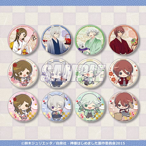 まな出品/巴衛⑧寝/神様はじめました/神はじ/おみくじ/缶バッジ まな出品/巴衛⑧寝/神様はじめました/神はじ/おみくじ/缶バッジ