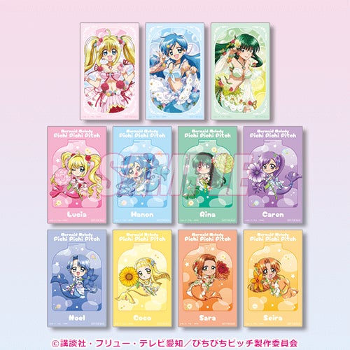 ぴちぴちピッチ くじ引き堂 S賞 ハーバリウム風アクリルフレーム 新規描き下ろしイラストを使用した『ぴちぴちピッチ』マーメイド
