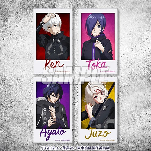 東京喰種 喰種 くじ引き堂 S賞 キャラファイングラフ A賞 クリアポスター TVアニメ『東京喰種トーキョーグール』より、「戦闘後」がテーマ