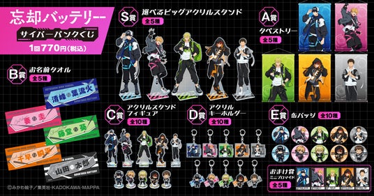 TVアニメ『忘却バッテリー』より、サイバーパンクをテーマにした新規 TVアニメ『忘却バッテリー』より、サイバーパンクをテーマにした新規