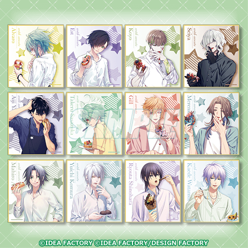 オトメイトのキャラクター描きおろしグラビア企画、“with sweets