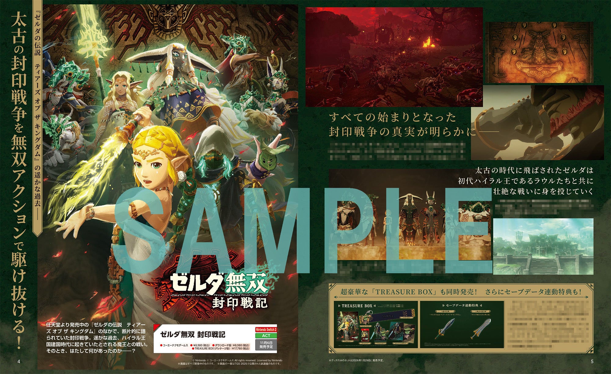 Switch カセット　ゼルダ無双　マリオ　カービィ Amazon.co.jp: ゼルダ無双 厄災の黙示録 -Switch : Video Games