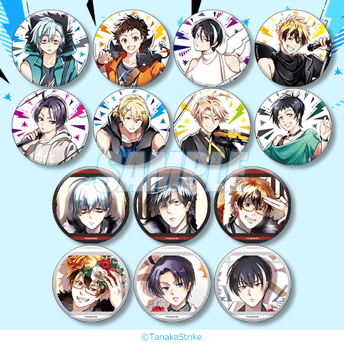 SERVAMP サーヴァンプ ピックアップ 缶バッジ コンプ6点セット リヒト コミックス「SERVAMP-サーヴァンプ-」がくじ引き堂に再登場！ ロックな