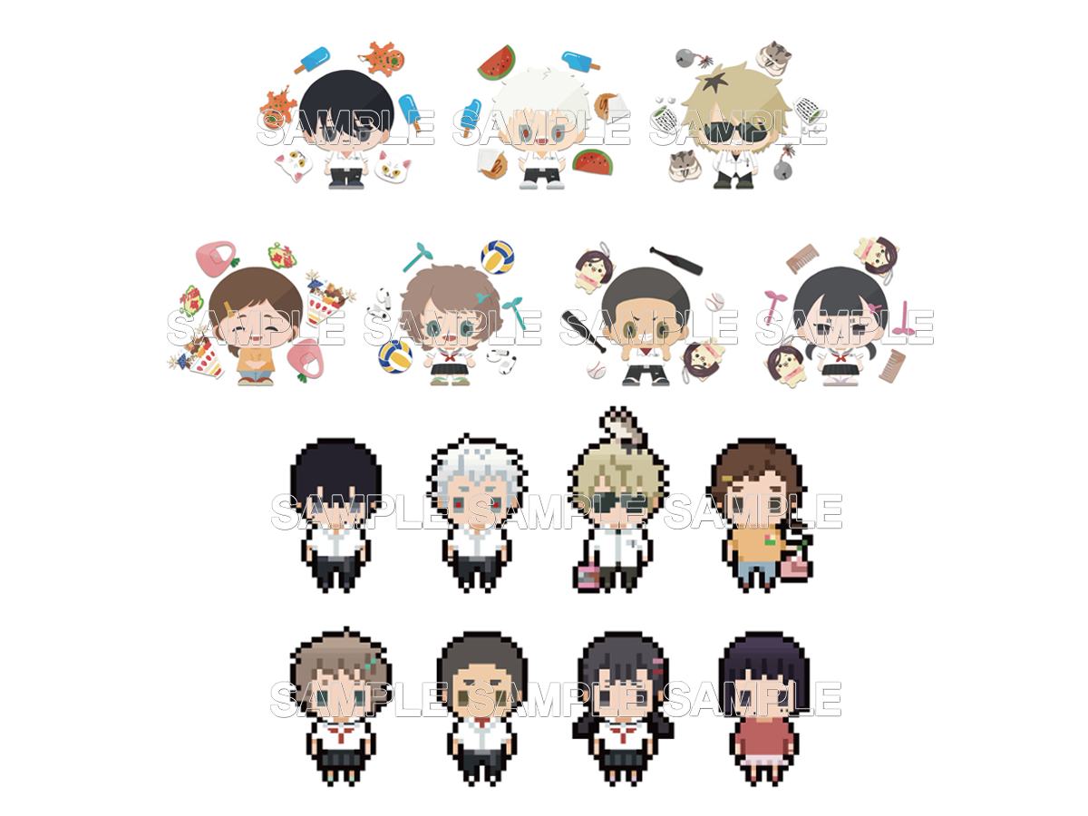 光が死んだ夏 額ぷちアート 1BOX 全5種 コンプリートセット ③ TVアニメ「光が死んだ夏」展「ちびキャラ」・ドット絵「ぷちびっと