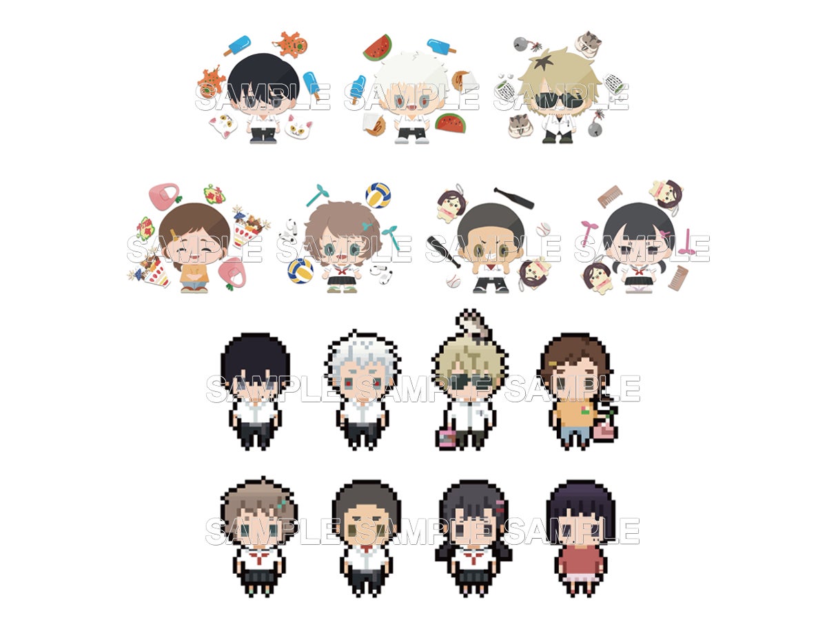 TVアニメ「光が死んだ夏」展「ちびキャラ」・ドット絵「ぷちびっと TVアニメ「光が死んだ夏」展「ちびキャラ」・ドット絵「ぷちびっと