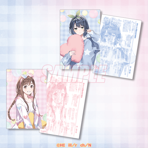 安達としまむら くじ引き堂 S賞 複製原画＋オマケ TVアニメ「安達と