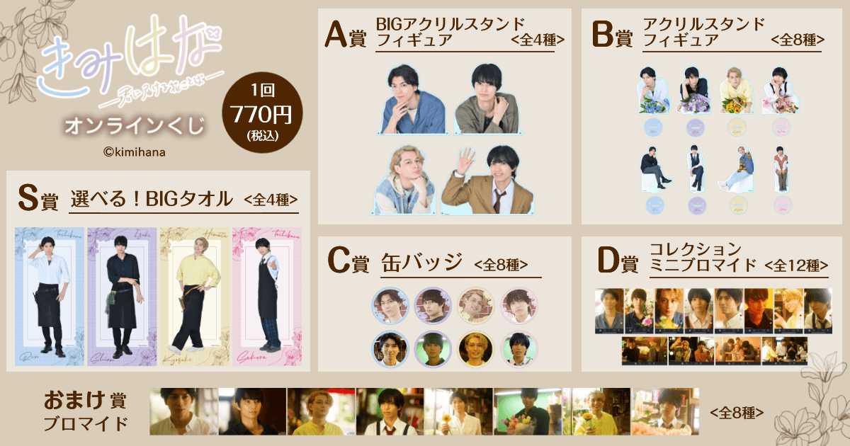 小松 準弥、中山 優貴、百成 瑛、北出 流星が出演する配信ドラマ「きみ