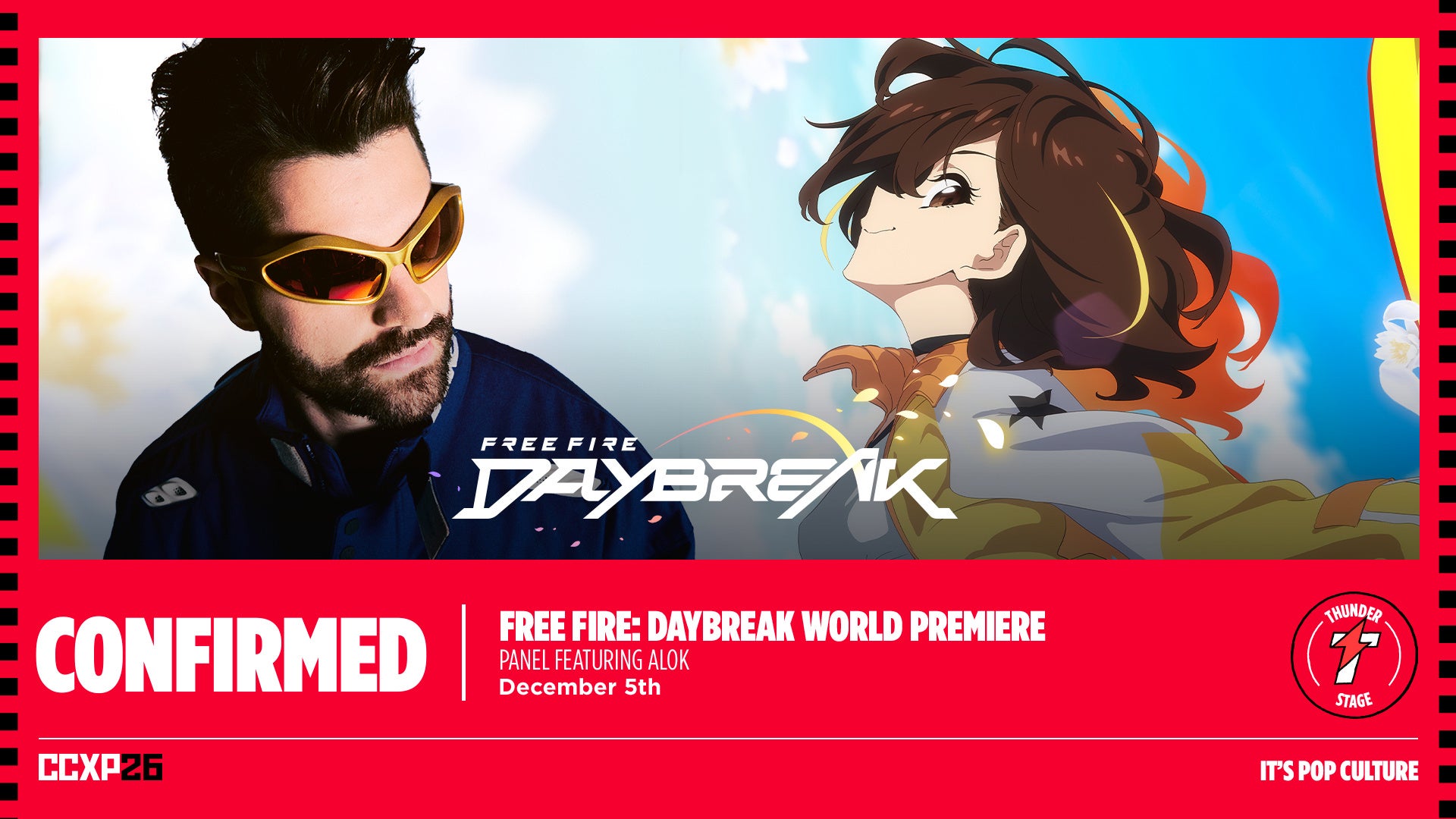 『Free Fire』アニメ、南米最大級CCXPで第1話プレミア!DJ Alokも登場 『Free Fire』アニメ、南米最大級CCXPで第1話プレミア!DJ Alokも登場