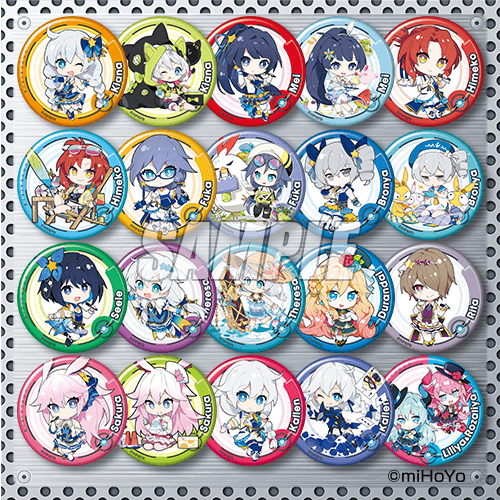 崩壊3rd』がくじ引き堂に登場！ ゲーム内で活躍する主要登場人物たちの