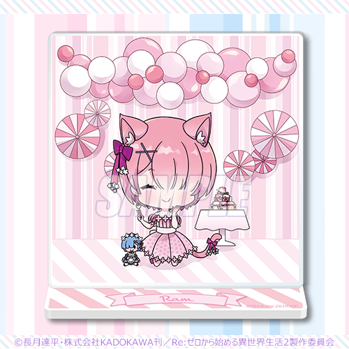 【激レア】Re:ゼロから始める異世界生活　くじ引き堂　ラム くじ引き堂”で「Re:ゼロから始める異世界生活」のラム＆レム誕生日