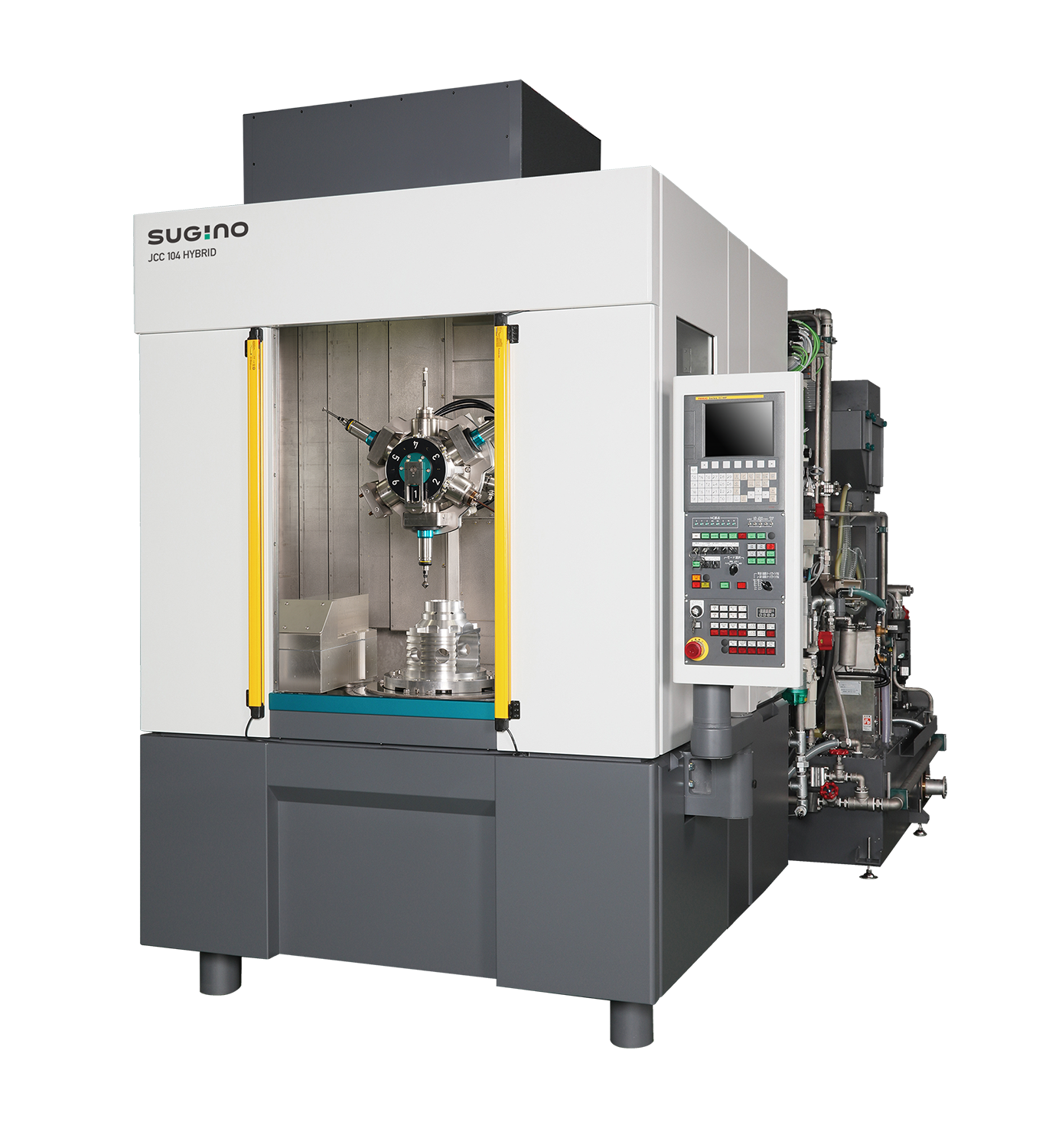 高圧水バリ取り洗浄機「JCC 104HYBRID」