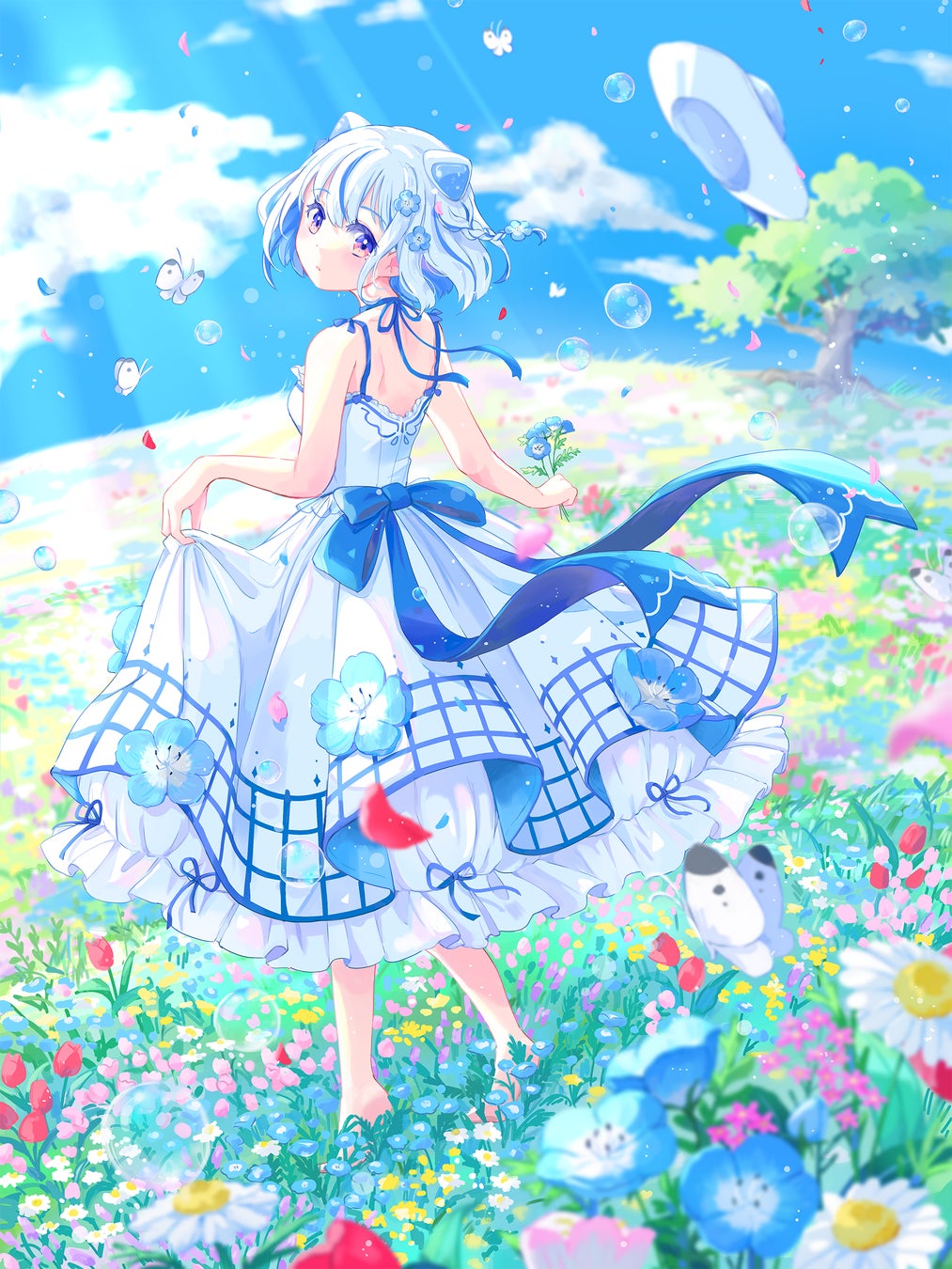 「IRIAM LABO」がVtuber向け素材の配布を開始!春の素材「青の世界と春風と」を無料配布中。アクリルキーホルダーが当たるキャンペーンも実施中。次回は夏がテーマの素材を予定。 「IRIAM LABO」がVtuber向け素材の配布を開始!春の素材「青の世界と春風と」を無料配布中。アクリルキーホルダーが当たるキャンペーンも実施中。次回は夏がテーマの素材を予定。