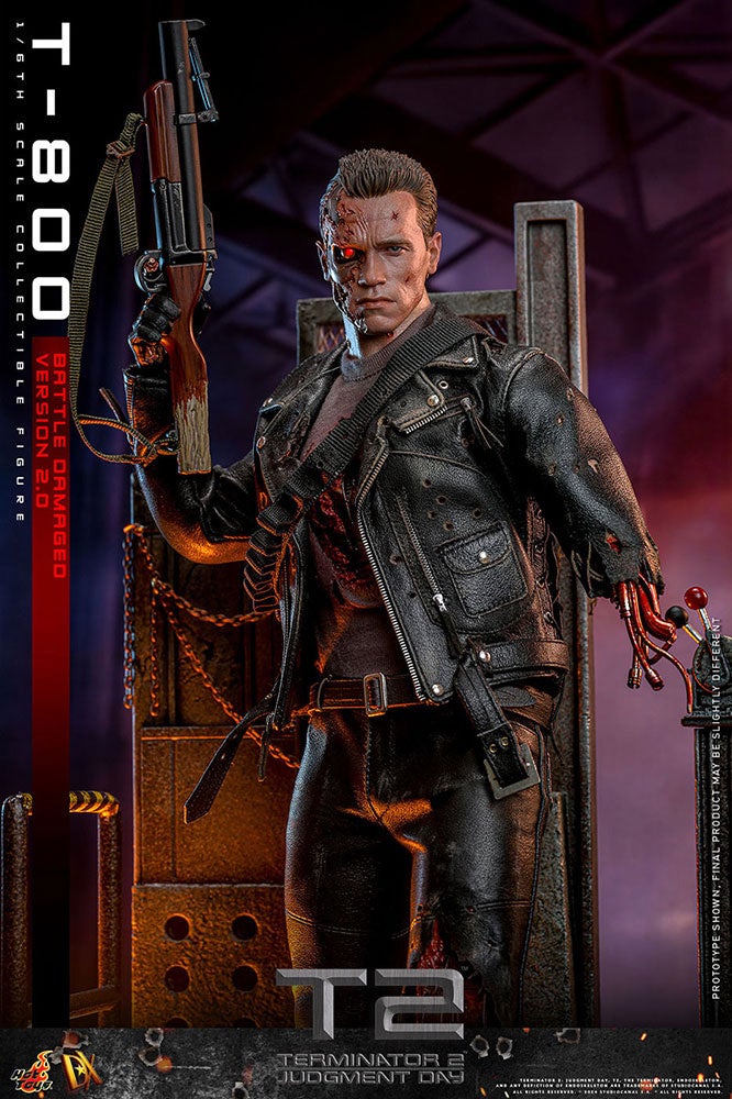 ターミネーター2』のT-800が、進化を遂げた2.0版としてホット
