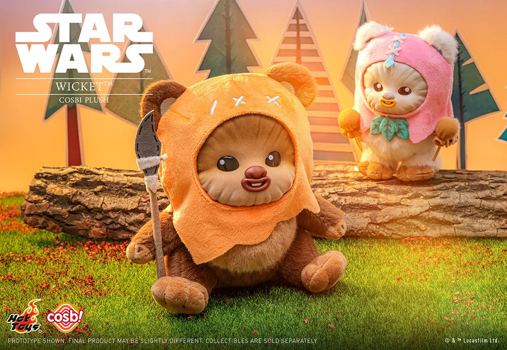 スターウォーズ　パペットマスコット　イウォーク スター・ウォーズ X-STYLE SPM-X09 ウィケット ソフビパペット