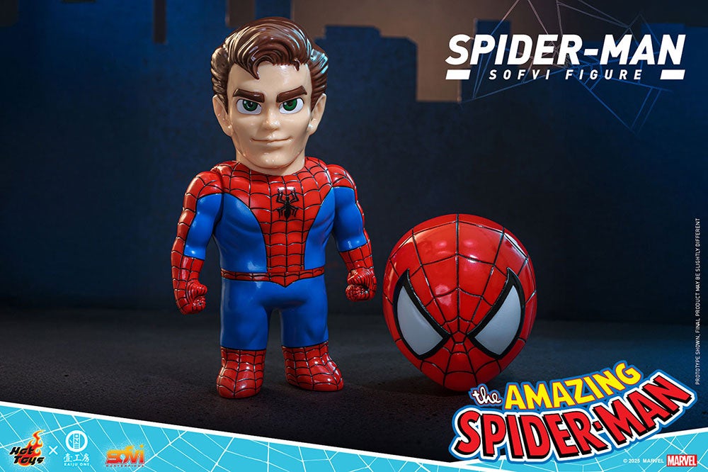 スパイダーマン ソフビ 約30cm スパイダーマン ソフビ 約30cm トイビズ スパイダーマン2