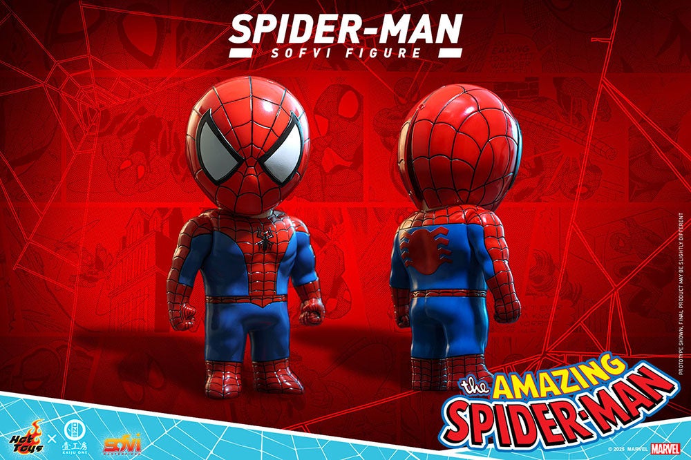 スパイダーマン　ソフビ ソフビ ブラックスパイダーマン - メルカリ