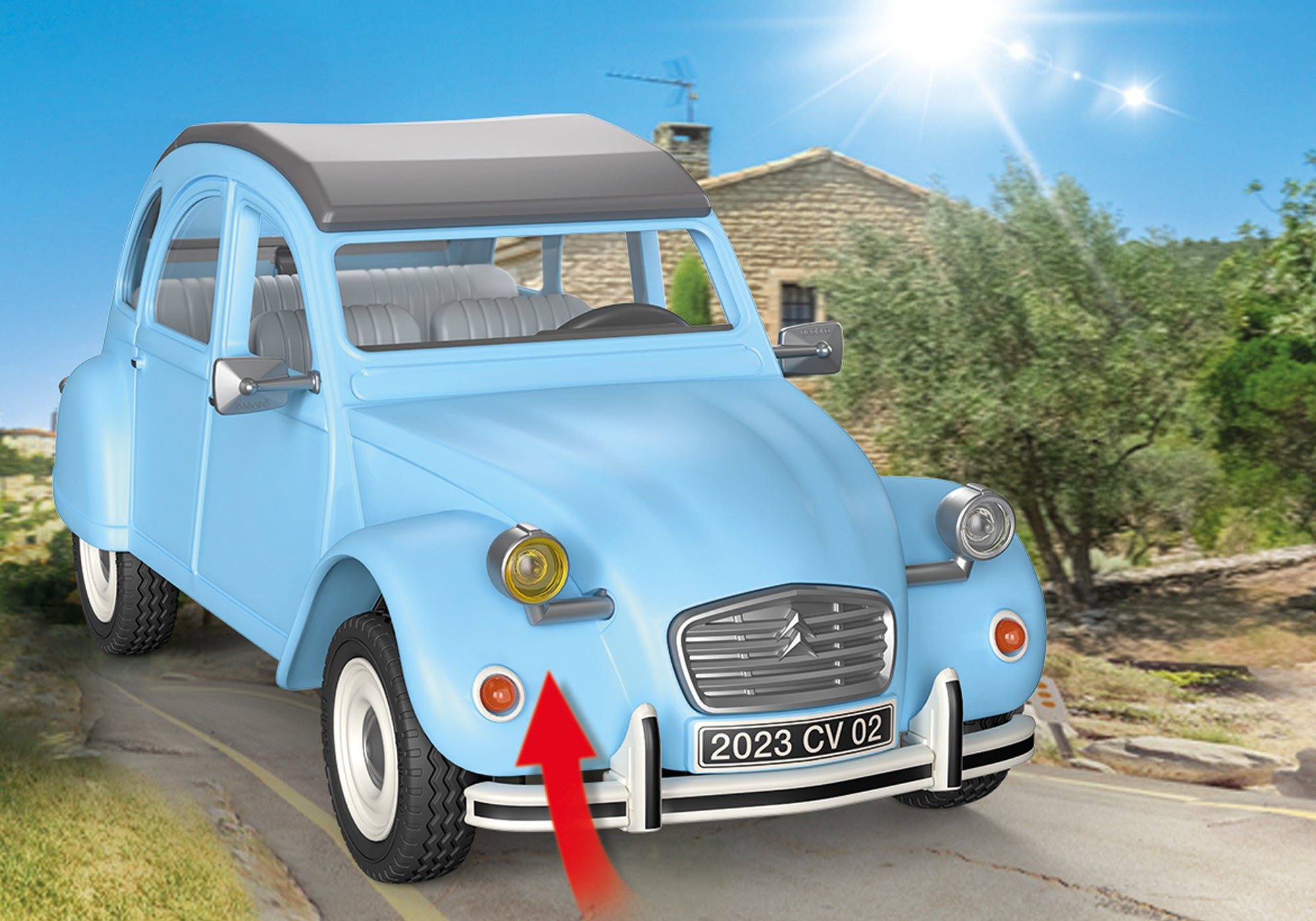 値下げ　プレイモービル　2CV セット シトロエンコラボ商品　即納　2台限定 fit=scale-down,w=1200