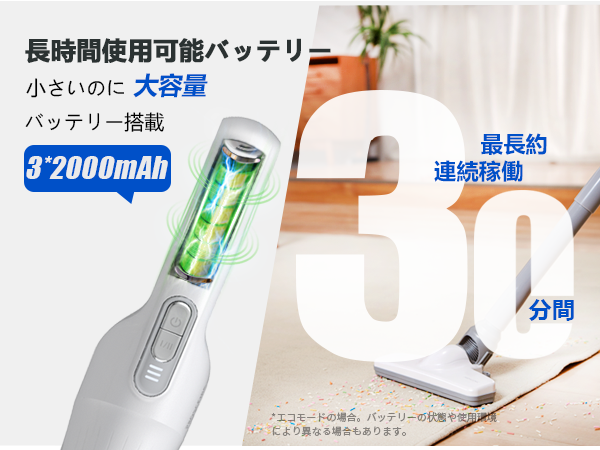 Proscenic P6掃除機：20000paの吸引力とわずか570gの軽量設計で、家庭
