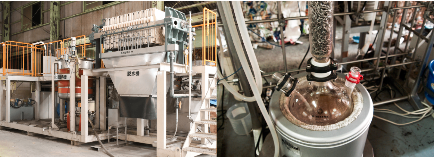 本社にあるテスト用のプラント