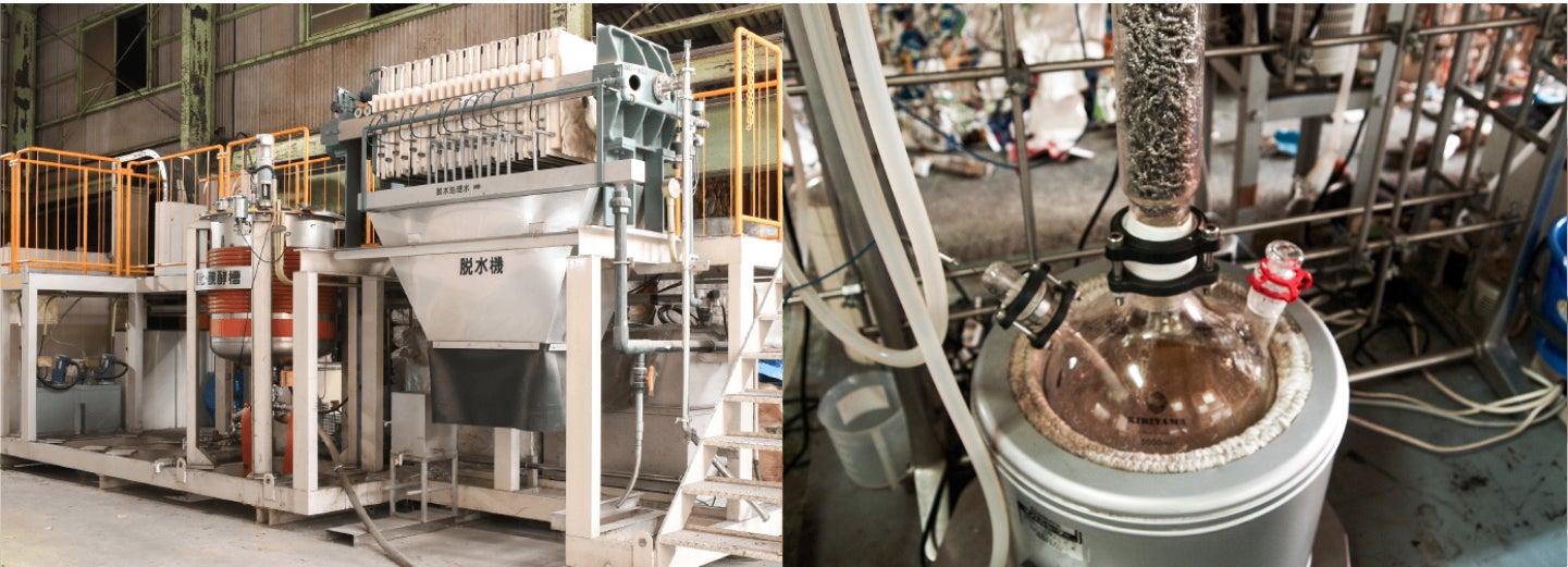 本社にあるテスト用のプラント