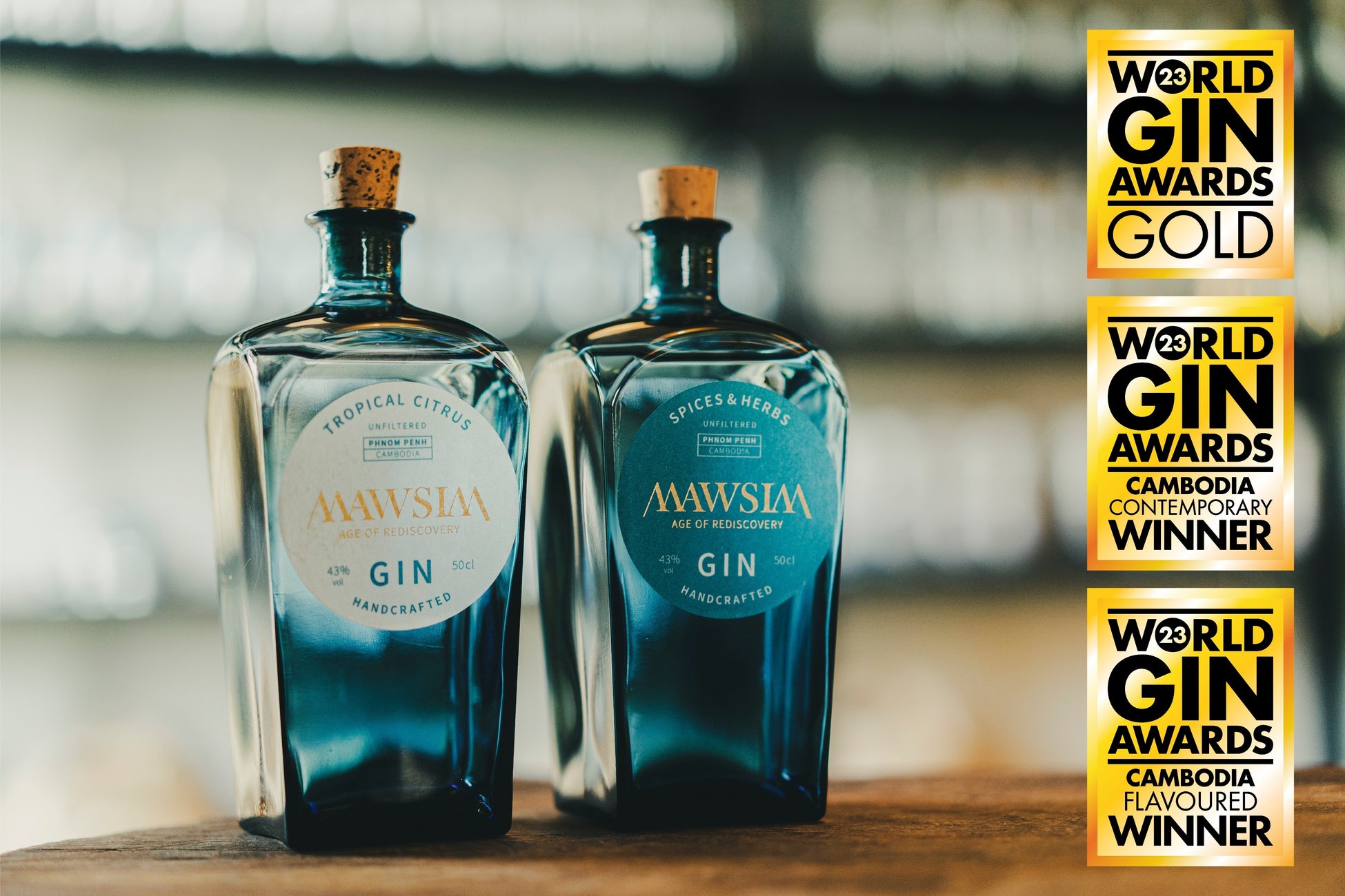 右側:SPICES & HERBS 左側:TROPICAL CITRUS