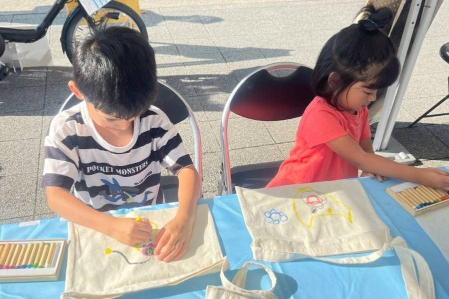 お絵かきオリジナルサコッシュ作り