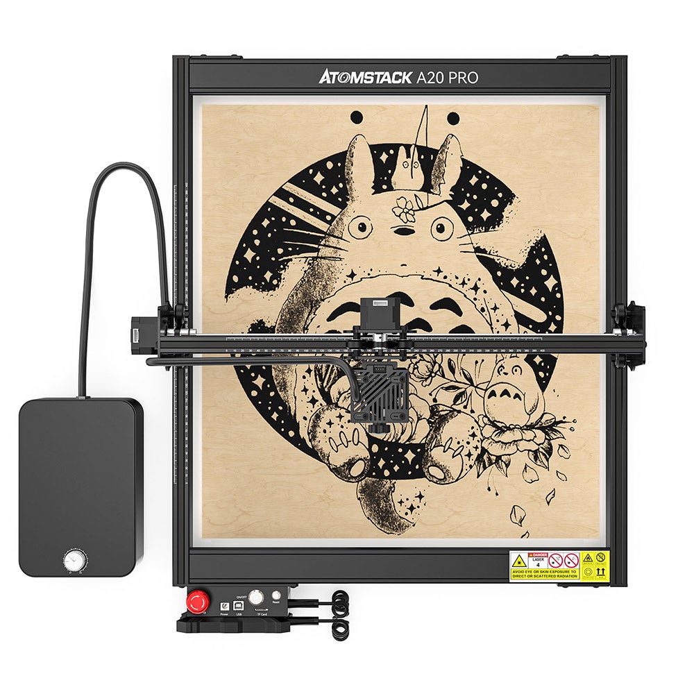 【アーサー様】専用 Atomstack初回20W彫刻機、0.01mm高精細彫刻、金属も切断することが可能