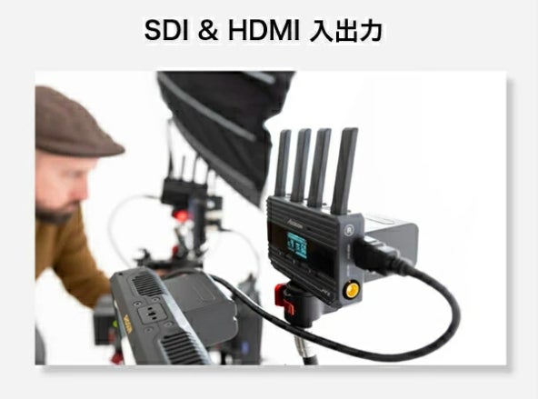 AccsoonはCineView Quad ワイヤレス映像伝送システム(送信機&受信機 AccsoonはCineView Quad ワイヤレス映像伝送システム(送信機&受信機