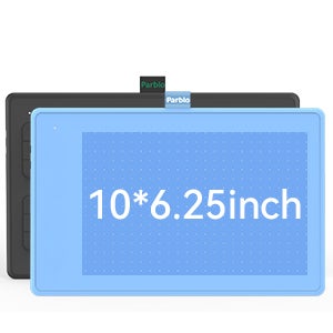 新発売!】10インチの格安ペンタブレット!Parblo Ninos N10、青と黒二 新発売!】10インチの格安ペンタブレット!Parblo Ninos N10、青と黒二