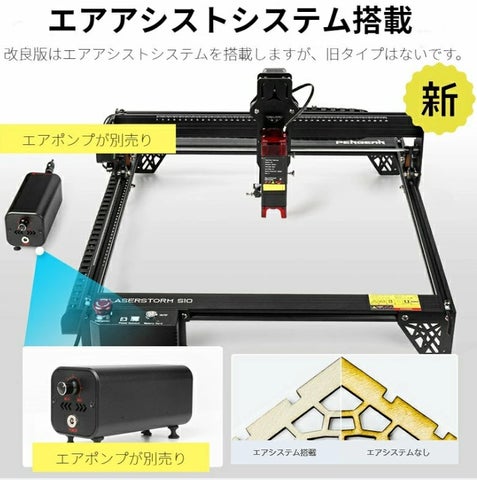 Pergear S10レーザー彫刻機「改良版」が登場、精密な彫刻を実現 Pergear S10レーザー彫刻機「改良版」が登場、精密な彫刻を実現