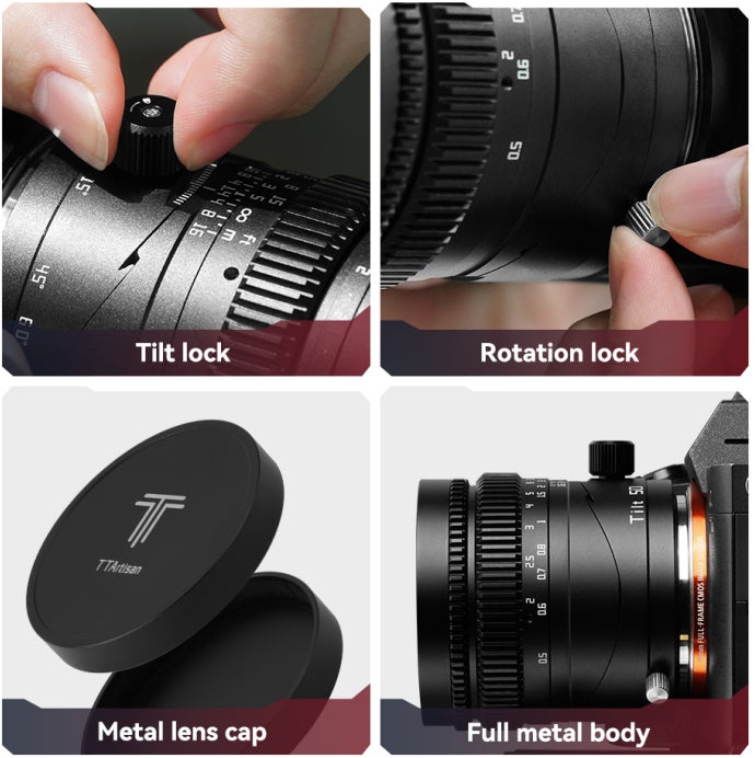 冬の華 TTArtisan Tilt 50mm F1.4 Eマウント チルトレンズ○極上 | www