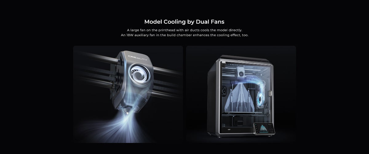 Creality K1C 高速3Dプリンター 新品未使用 Creality K1C 3Dプリンター高速 600mm/s オートレベリング
