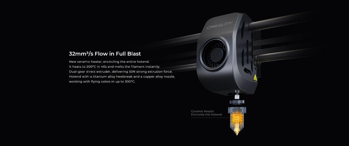 600mm/sの超高速3Dプリンター「Creality K1」を5月5日より予約販売開始