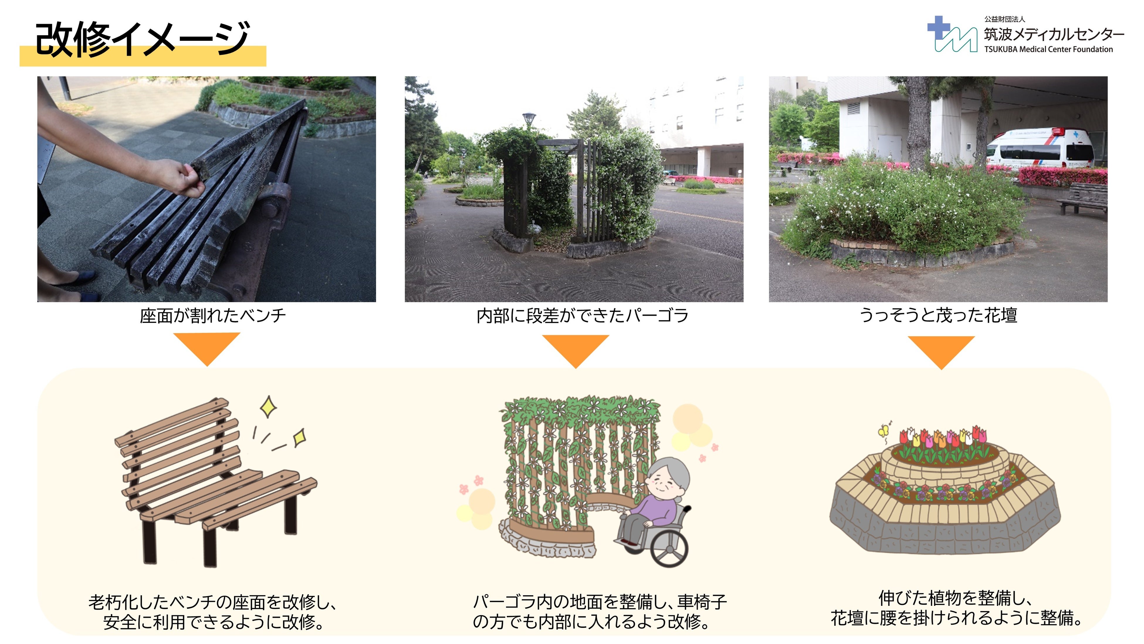 紡ぎの庭改修イメージ