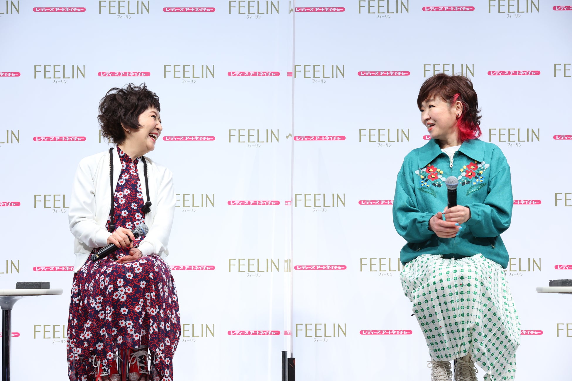 レディースアートネイチャー フィーリン ブランド新商品 新cm発表会 森山良子さん 清水ミチコ さんがバスガイド役で登場 株式会社アートネイチャーのプレスリリース レディースアートネイチャー フィーリン ブランド新商品 新cm発表会 森山良子さん 清水ミチコ さんがバスガイド役で登場 株式会社アートネイチャーのプレスリリース