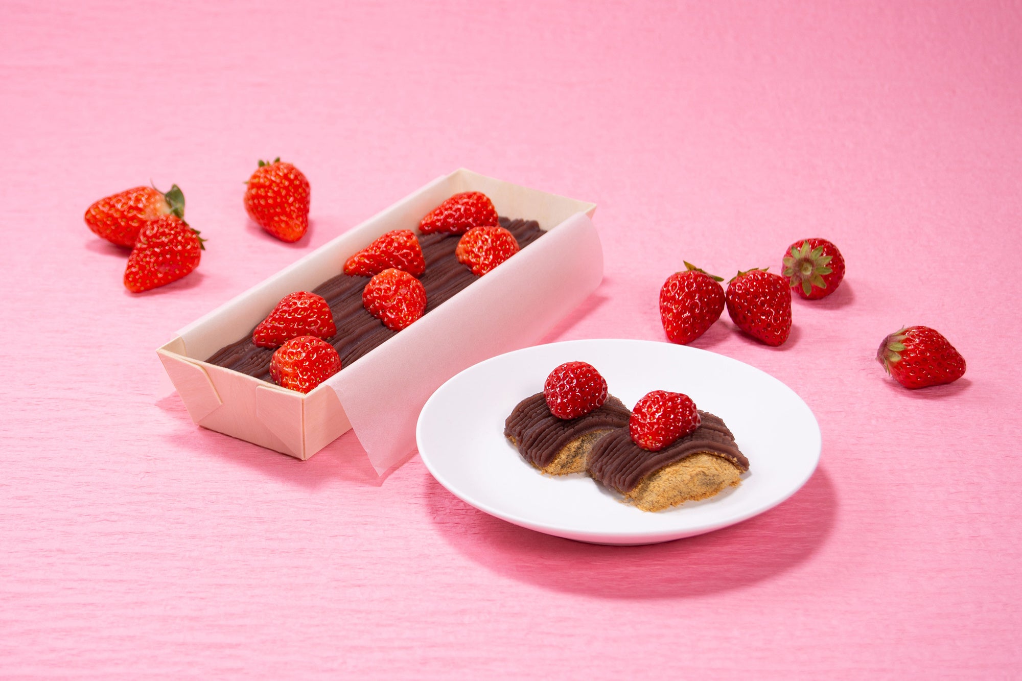 春季限定 きなこととろりわらび餅 “こしあん苺” 3月6日発売