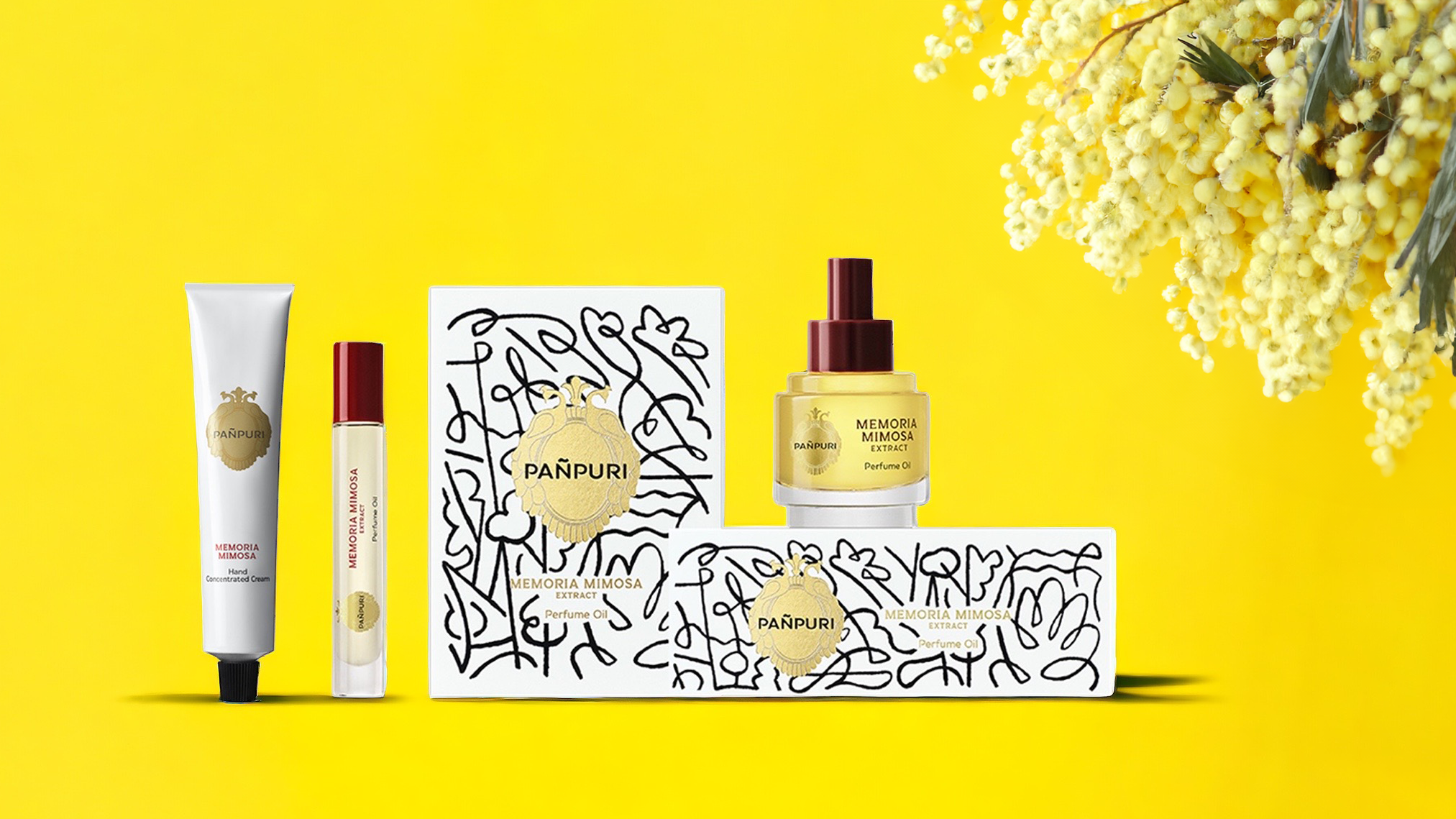 パンピューリ パフュームオイル MEMORIA MIMOSA FineFragrances-