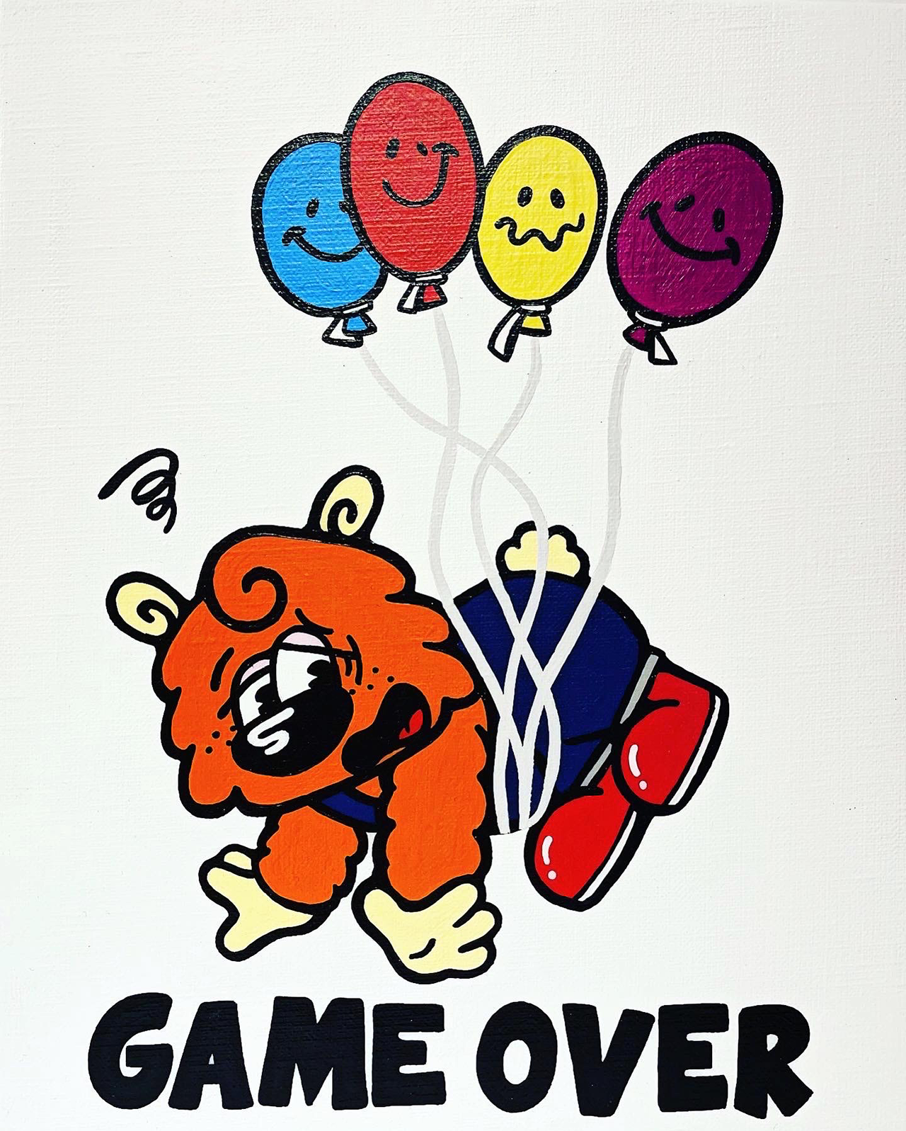 グラフィックアート イラストキャラクター SUKI 作