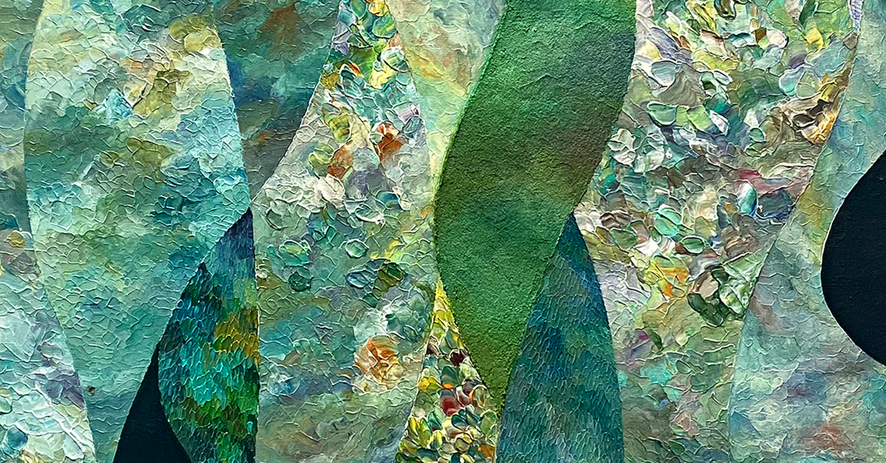 テクスチャーアートを日本の文化としての確立を目指し、ワークショップ