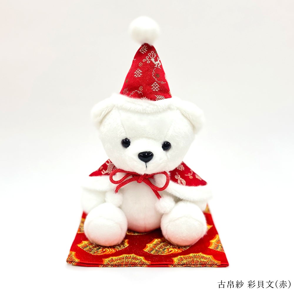 敷物セット「彩貝文(赤)」