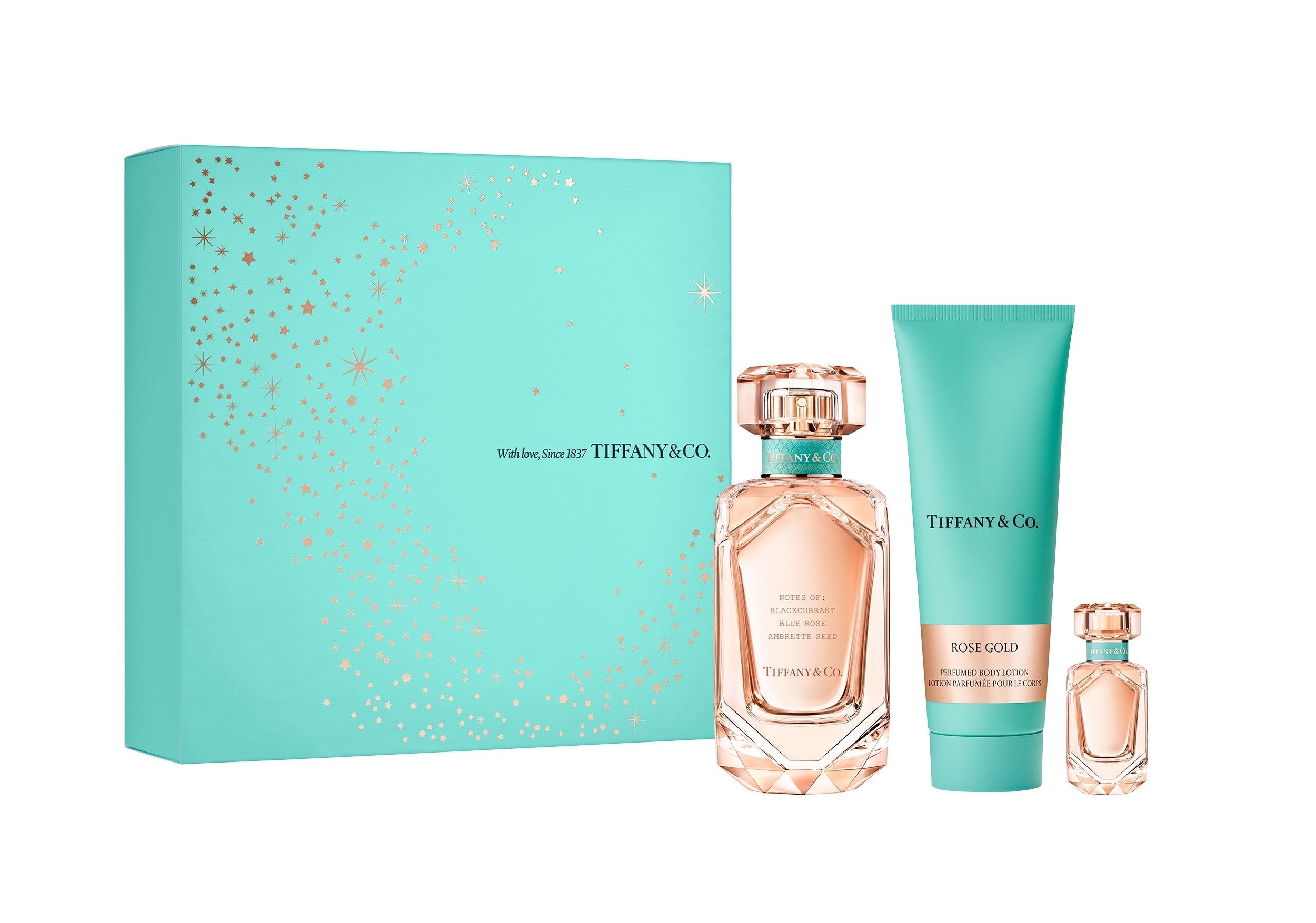 ティファニー ローズ ゴールド ギフトセット詳細