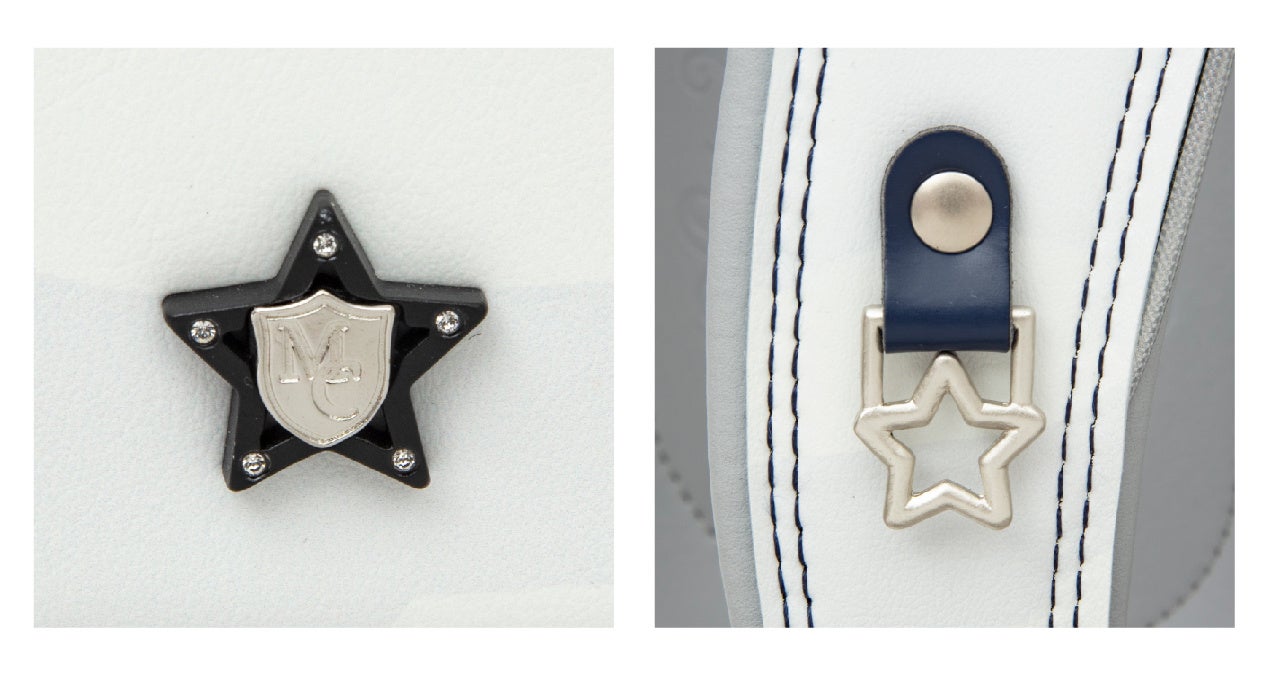 ランドセルから浮かないマットなシルバー金具を採用