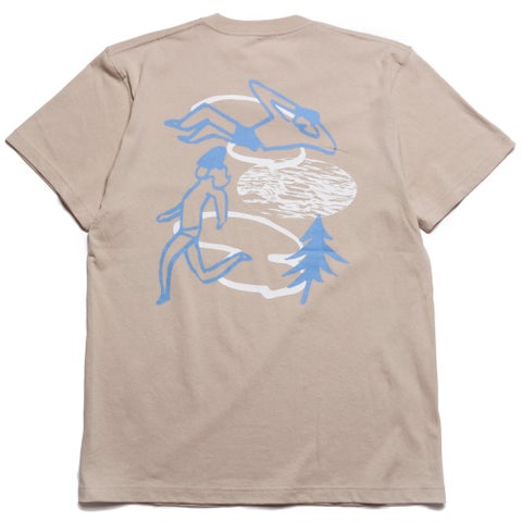 外気浴 Tシャツ（全2色）　¥5,500 intax