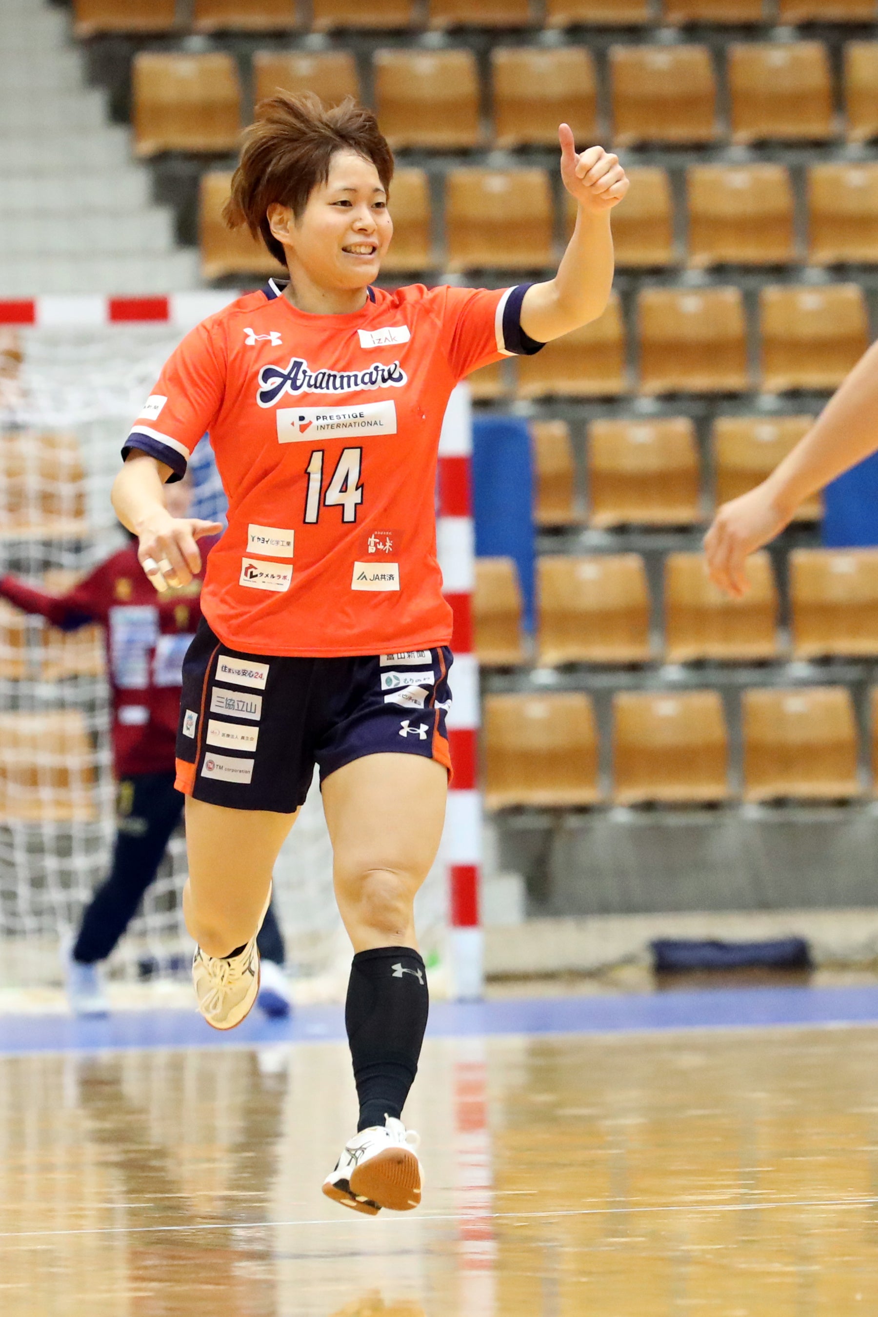 Aranmare ベースボールTシャツ オレンジ選手サイン入り