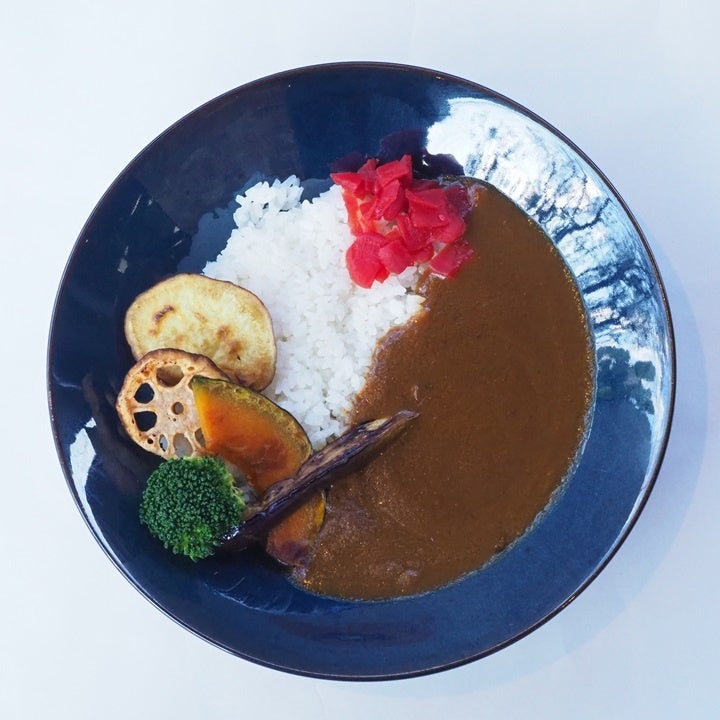 地元野菜たっぷりカレー　￥600（660yen）