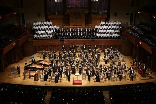 大阪音楽大学合唱団　大阪音楽大学吹奏楽団