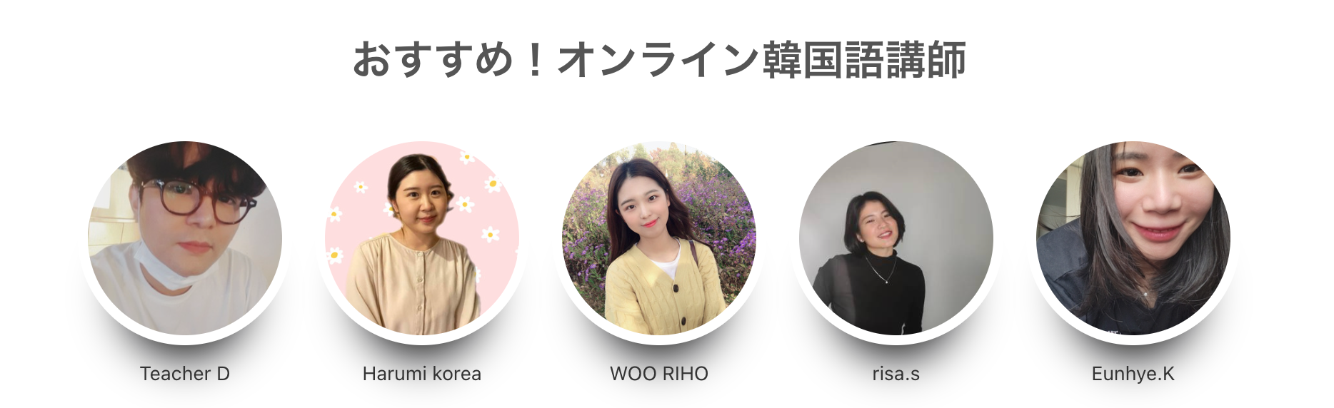 総勢235名の講師が韓国語レッスンを提供中