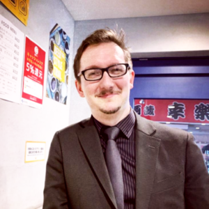 カナダ出身Nicholas W. 講師